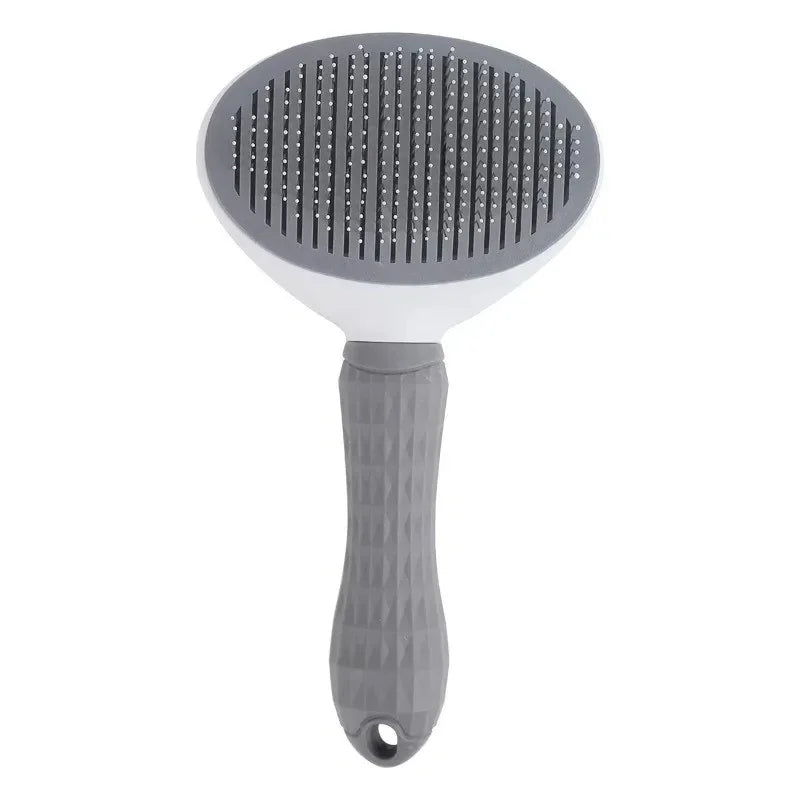 Self-Cleaning Pet Hair Removal Brush – Dematting Comb for Dogs & Cats