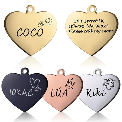 Pawticular Heart Tag