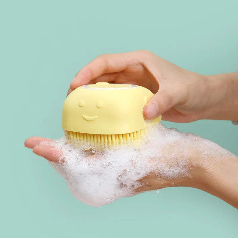 Silicone Pet Bathing & Grooming Glove Brush