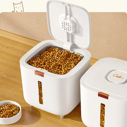 Large Sealed Pet Food Storage Barrel