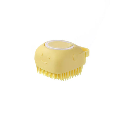 Silicone Pet Bathing & Grooming Glove Brush