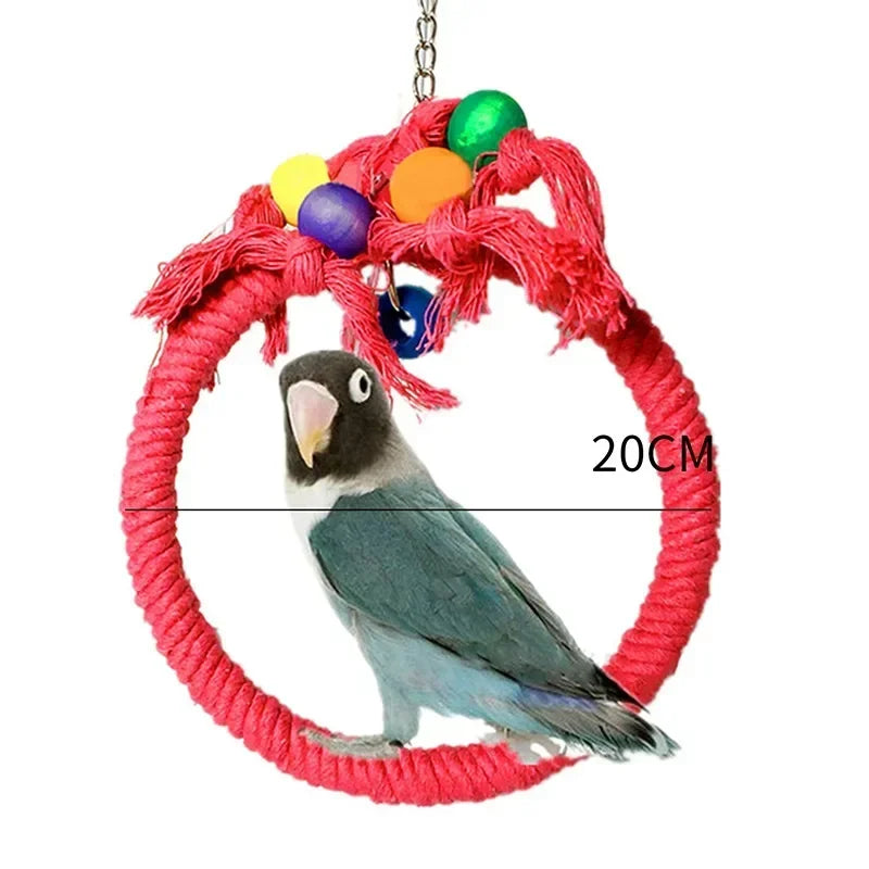 Chew & Swing Paradise – Interactive Bird Toy