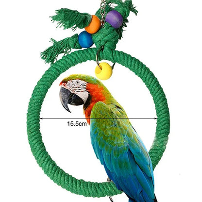 Chew & Swing Paradise – Interactive Bird Toy