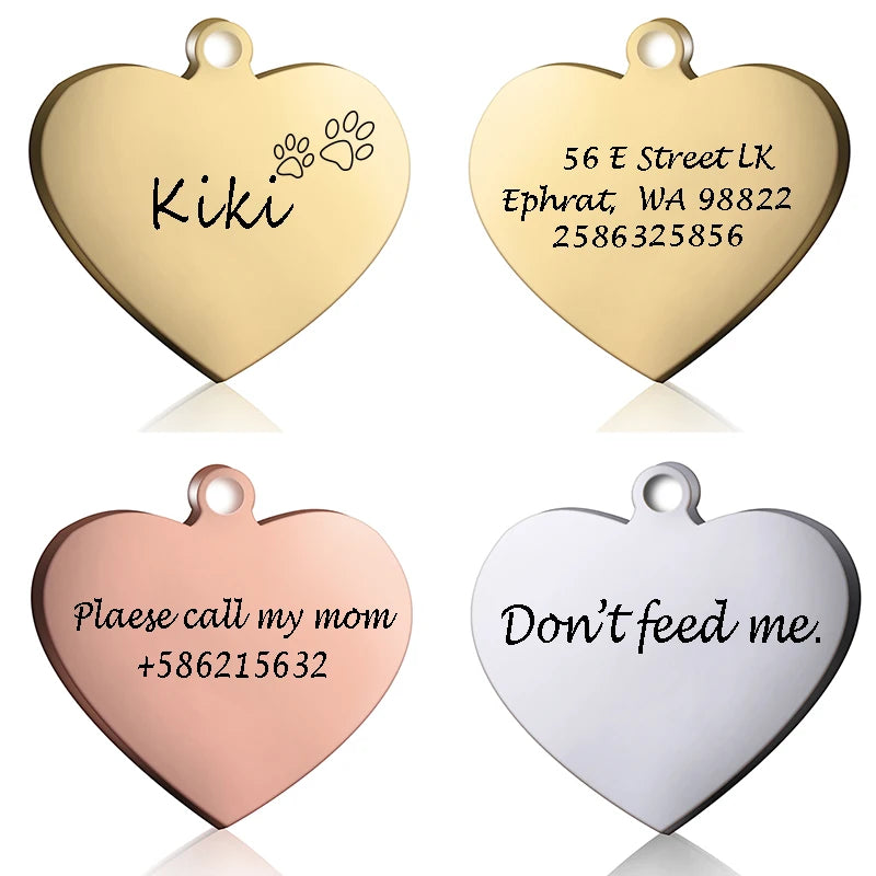 Pawticular Heart Tag