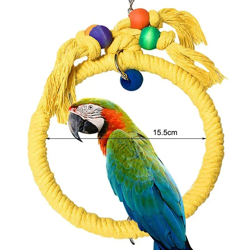 Chew & Swing Paradise – Interactive Bird Toy