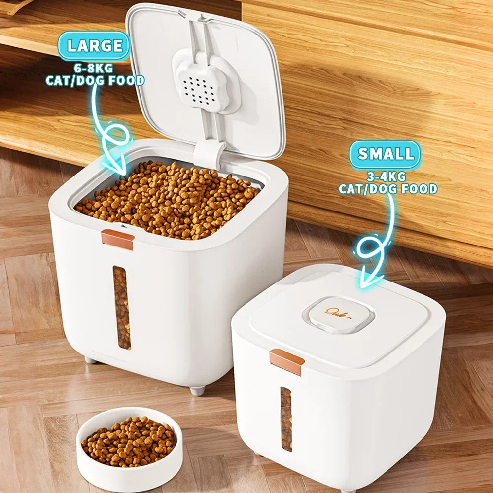 Large Sealed Pet Food Storage Barrel