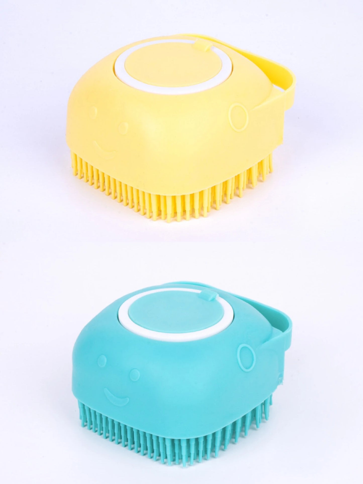 Silicone Pet Bathing & Grooming Glove Brush