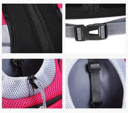 Double Shoulder Pet Carrier Backpack