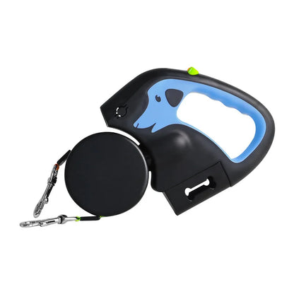 3m Retractable Dual Dog Lead