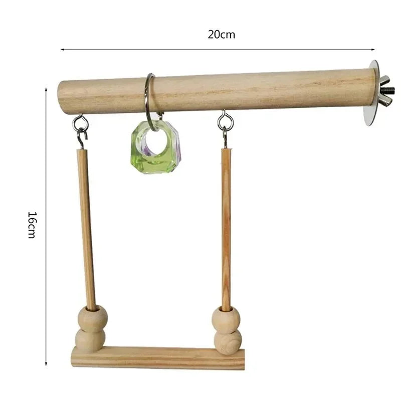 Chew & Swing Paradise – Interactive Bird Toy