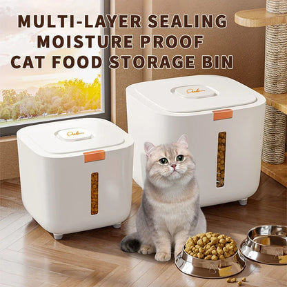 Large Sealed Pet Food Storage Barrel