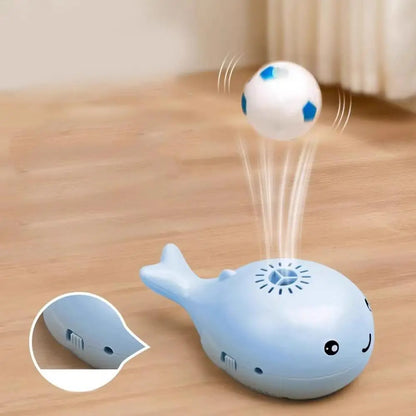Interactive Floating Ball Cat Toy – Whale-Themed Indoor Fun