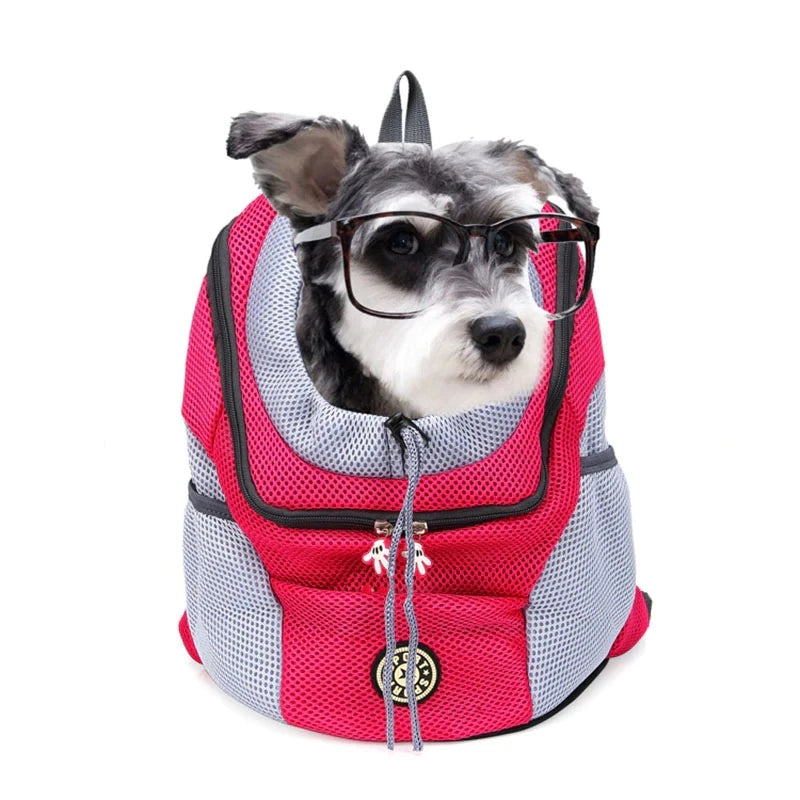 Double Shoulder Pet Carrier Backpack