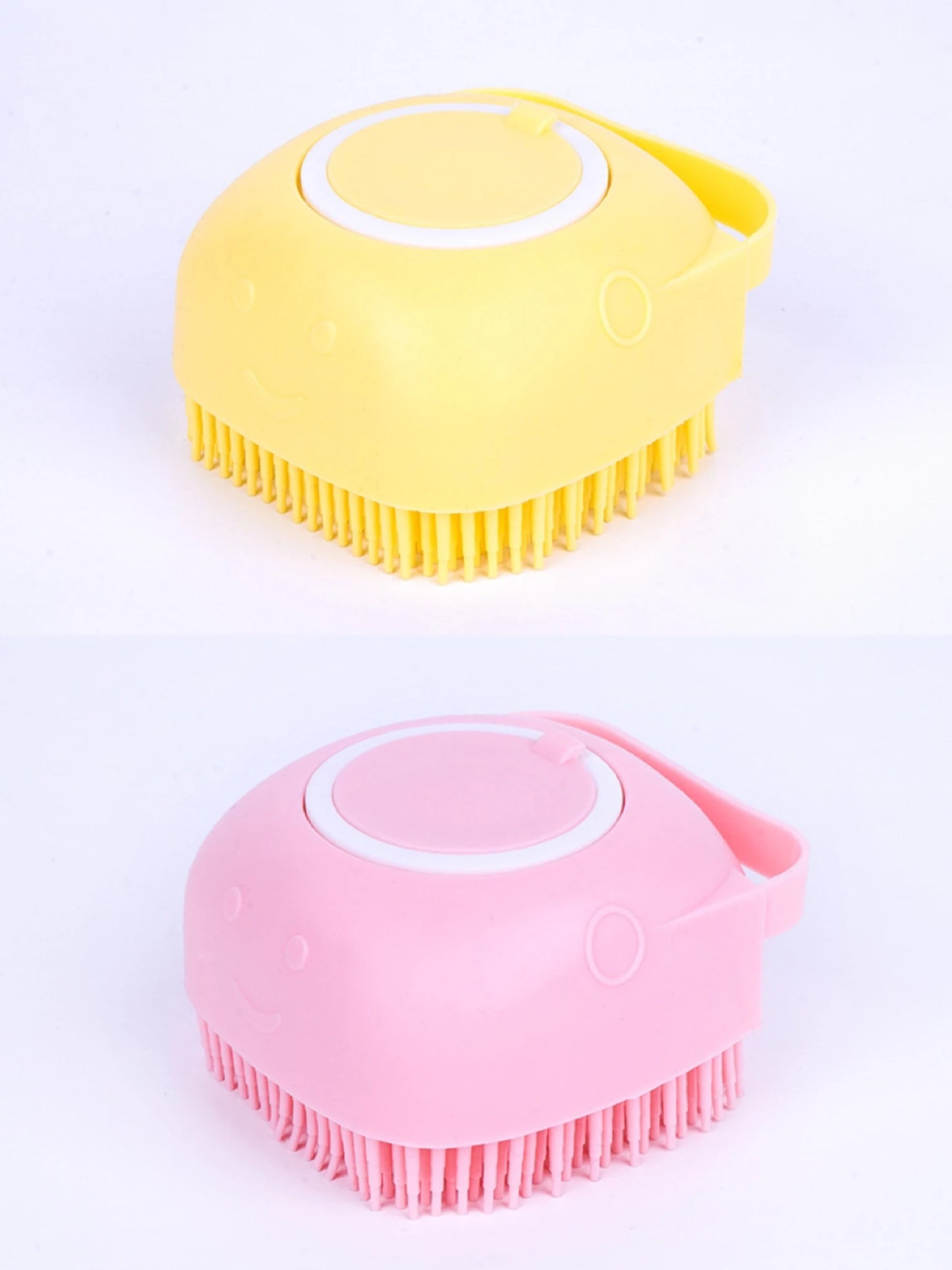 Silicone Pet Bathing & Grooming Glove Brush