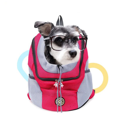 Double Shoulder Pet Carrier Backpack