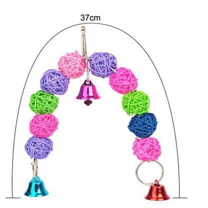 Chew & Swing Paradise – Interactive Bird Toy