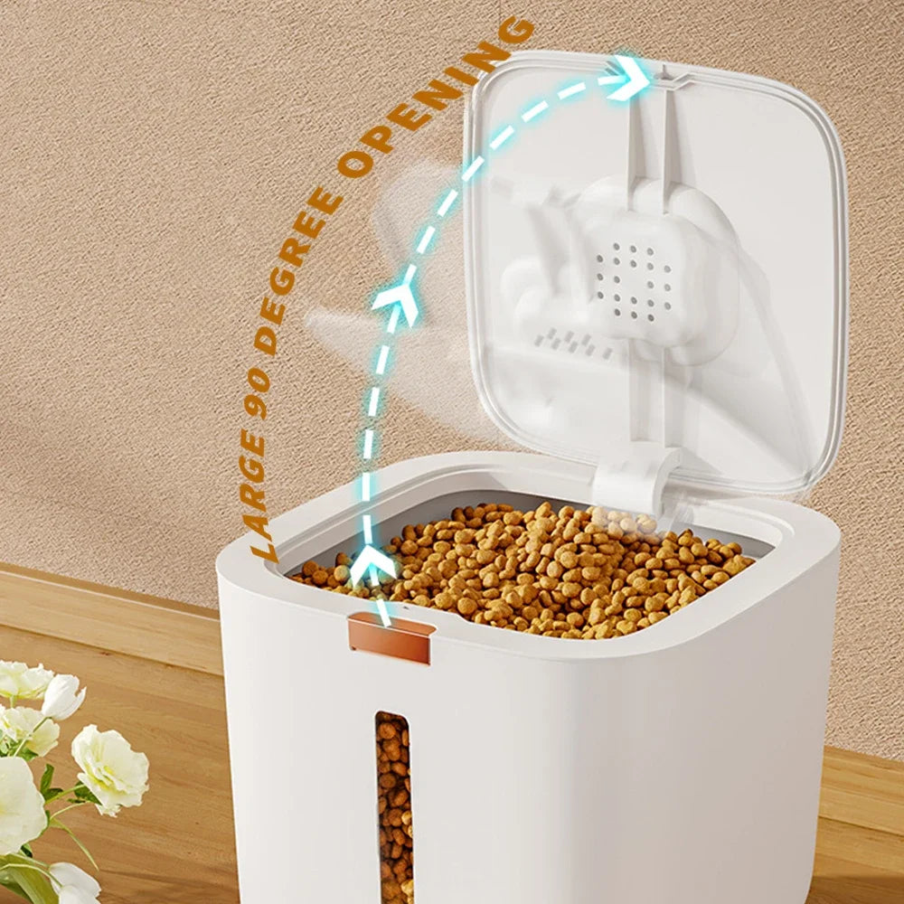 Large Sealed Pet Food Storage Barrel