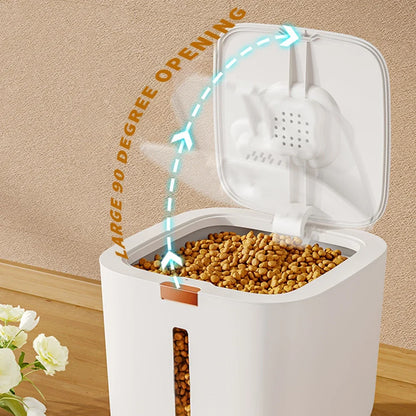Large Sealed Pet Food Storage Barrel