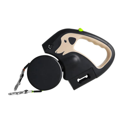 3m Retractable Dual Dog Lead