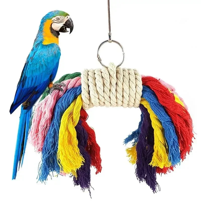 Chew & Swing Paradise – Interactive Bird Toy