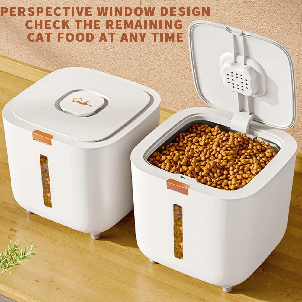 Large Sealed Pet Food Storage Barrel